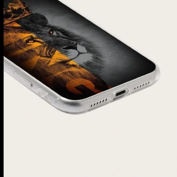 NEW!! Lion Black iPhone Case 11/12/12Pro Max - Picture 3 of 4